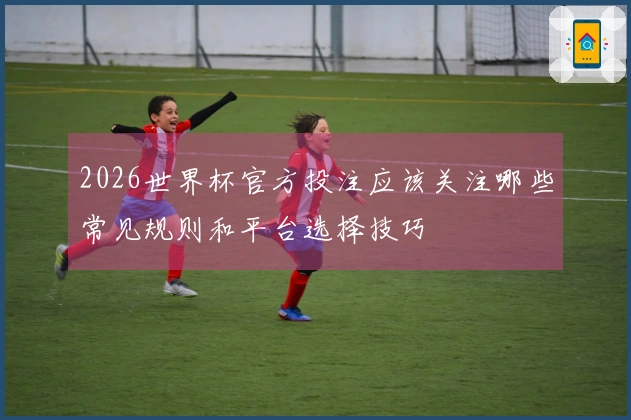 2026世界杯官方投注应该关注哪些常见规则和平台选择技巧